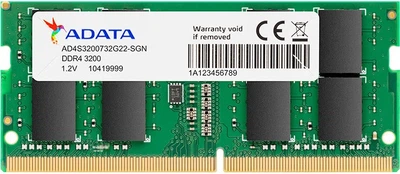Оперативная память ADATA SODIMM DDR4-3200 16384MB PC4-25600 Wanziqianhong