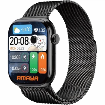 Смарт-годинник Amaya X10 Ultra Wearfit Pro Bluetooth 5.2 чорний