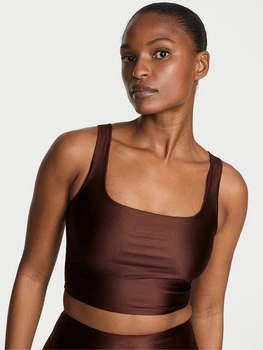 Спортивный топ для фитнеса женский Victoria's Secret 915407690 L Коричневый (1163004139)