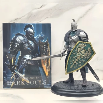 Коллекционная фигурка рыцарь Фараама с зелёным щитом, 18 см — Dark Souls