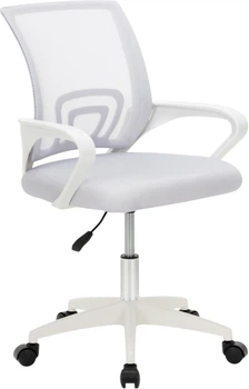 Fotel biurowy Springos HF0073 szaro-biały (5908455316569)