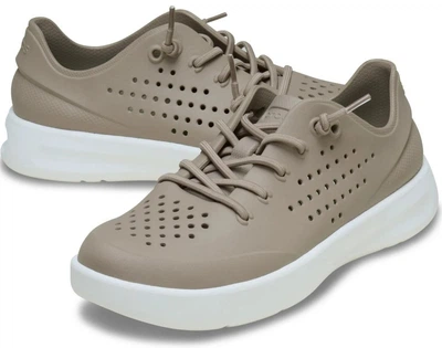 Чоловічі крокси Кросівки Crocs InMotion Pacer Sneaker Taupe (42-43, бежевий)