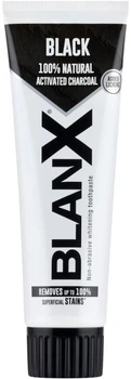 Зубна паста BlanX Black відбілювальна 75 мл (8017331053386)