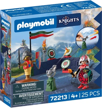 Конструктор Playmobil Knights Бойове навчання Лицаря-Дракона 25 елементів 72213 (4008789722133)