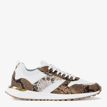 Женские кроссовки Michael Kors 382687125 38.5 Белый/Коричневый (1163119495)