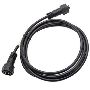 Удлинитель для гирлянды Lemanso LMA8011 черный 2 м 2х0.75 мм IP65