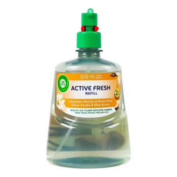 Змінний балон для автоматичного освіжувача повітря Air Wick Active Fresh Солодка ваніль та масло ши 228 мл