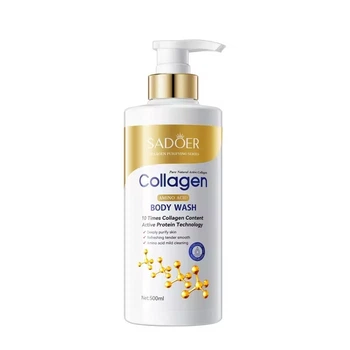Гель для душу зволожуючий з колагеном і амінокислотами SADOER Collagen Amino Acid Shower Gel (500 мл)