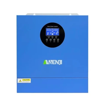 Гибридный инвертор солнечный Anenji 2500W 12V ANJ-2500W-12V (2500VA/2500W, Max CH 120A, AC 120) Wi-Fi