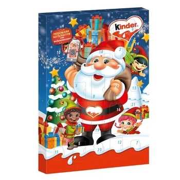 Адвент- Календарь Kinder Mini Mix Advent Calendar Санта 151 г