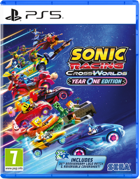 Гра PS5 Sonic Racing: CrossWorlds Year One Edition (Blu-ray диск) (5055277059065)