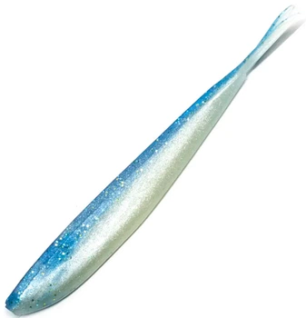 Силикон Lunker City Fin-S Fish 4 10 шт Grey/Blue Moon (1102-26840)