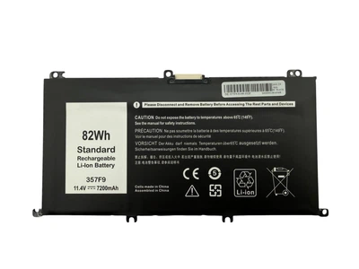 Батарея DELL Inspiron 357F9 15 5578, 5579, N5579, 7559, 7557, 7567, 7566, 5576 11.4V 6480mAh