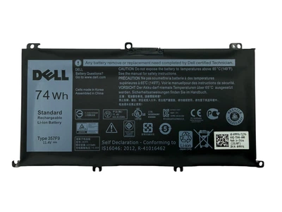 Оригинальная батарея DELL Inspiron 357F9 15 5578, 5579, N5579, 7559, 7557, 7567, 7566, 5576 11.4V 6480mAh
