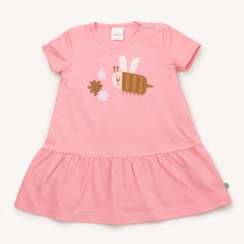 Дитяча сукня короткий рукав Green Cotton рожевий, 80 см (267735537)