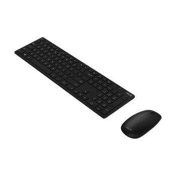 Комплект клавіатура + миша Asus W5000 бездротовий US розкладка Black (4711387538623)