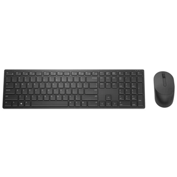 Комплект клавиатура + мышь Dell Pro Keyboard and Mouse KM5221W беспроводной US раскладка Black (5397184494707)
