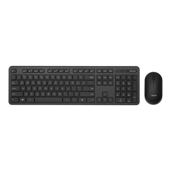 Комплект клавіатура + миша Asus CW100 бездротовий US розкладка Black (4711387539620)