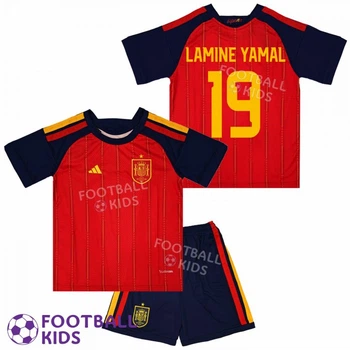 Футбольная форма детская LAMINE YAMAL 19 сборной Испании Home Spain FIFA World Cup 145-155 см (set4730-136898-4)