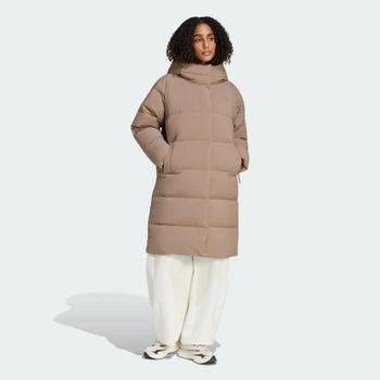 Жіноча куртка HELIONIC DOWN PUFFER adidas KG0225 (XS) бежевий (4068804684334)