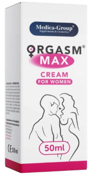 Крем Medica-Group Orgasm Max для підвищення жіночої чутливості 50 мл (5905669259637)
