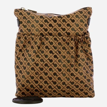 Torebka crossbody damska materiałowa Gherardini GH0231-TOFFEE Brązowa (800070325839)