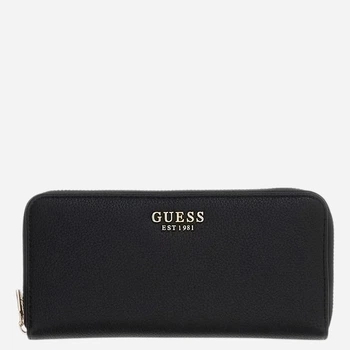 Гаманець жіночий зі штучної шкіри для карток Guess SWBG9735146-BLA Чорний (800070360501)