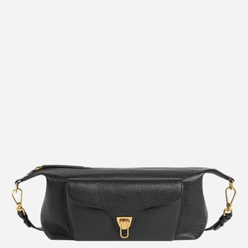 Torebka crossbody damska skórzana Coccinelle E1TFK150101-001 Czarna (800070363449)