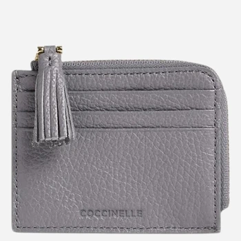 Etui na karty damskie skórzane Coccinelle E2MU0128901-Y18 Szare (800070363560)
