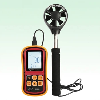 Aнeмoмeтp кpильчacтий 0,3 ~ 45 м/c BENETECH GM8901X