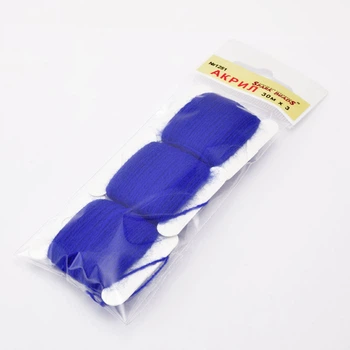 Акриловые нитки, №1251, Синие Polimex