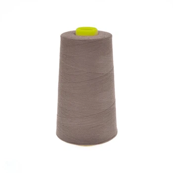 Нить полиэстеровая KIWI №40/2 col.484, Коричневая, 3600 м Polimex