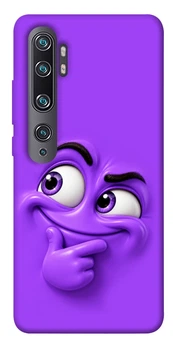 Чехол для Xiaomi Mi Note 10 с принтом Фіолетовий-хитрун