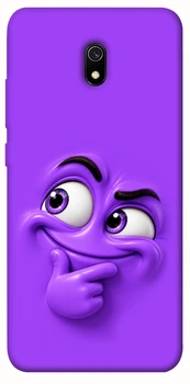 Чехол для Xiaomi Redmi 8a с принтом Фіолетовий-хитрун