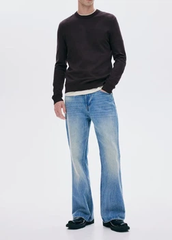 Светр H&M 18707 Темний коричневий M (1286)