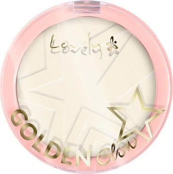 Puder do twarzy Lovely Golden Glow New Edition 01 10 g (5901801630852)