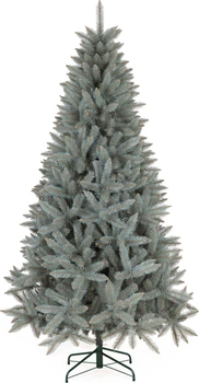 Choinka sztuczna Springos Świerk kaukaski 220 cm Srebrna (5908455316460)