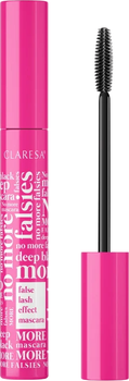 Tusz do rzęs Claresa No More Falsies z efektem sztucznych rzęs Czarny 10 g (5903819810578)