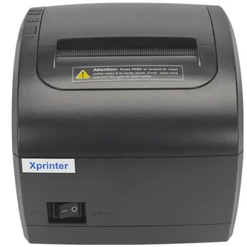 Принтер чеков Xprinter XP-Q838L настольный термопечать USB Ethernet автообрезка