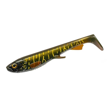 Віброхвіст Wolfcreek Lures Shad 25 250 мм 125 г #C018 Green Motoroil Pike (WCL-SHAD25-C018)