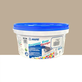 Фуга епоксидна для швів Mapei KERAPOXY EASY DESIGN 1,5 кг №133 Пісочний