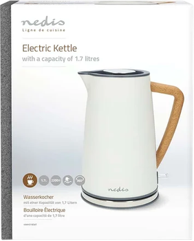 Електрочайник Nedis KAWK510EWT