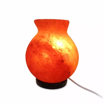 Соляна лампа «Ваза», гімалайська сіль, 2,1 кг, 17 см (DN25676)