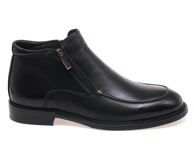 Черевики комфорт чоловічі Anemone AL6438F-03M-T1/BLACK LTHR 45 Чорний