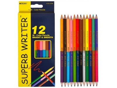 Олівці двусторонні Super Writer, Marco 12/24, 4110-12CB