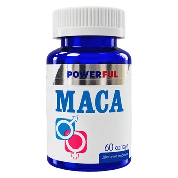 Мака перуанская POWERFUL 60 капсул 12207