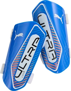 Щитки футбольні Puma Ultra Light Strap розмір S Сині (4069157800488)