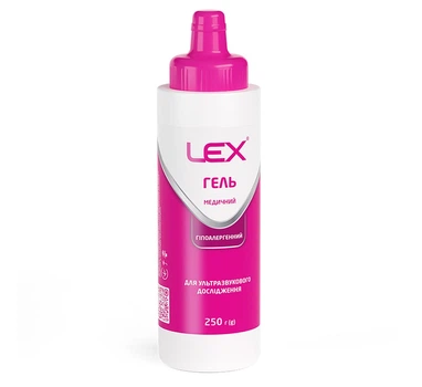 Гель для УЗИ Lex 250 гр.