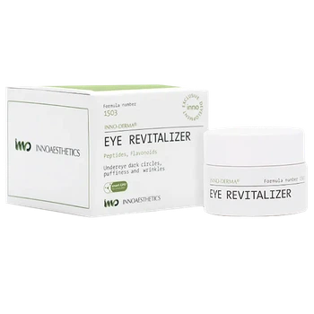 Innoaesthetics Eye Revitalizer, 15 г — крем для догляду за шкірою навколо очей з пептидами від темних кіл і зморшок