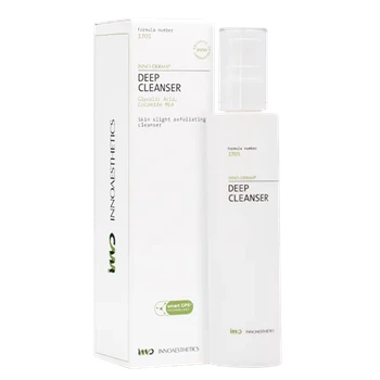 Innoaesthetics Deep Cleanser, 200 мл — гель для глибокого очищення жирної та комбінованої шкіри з гліколевою кислотою